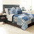 Safdie & Co. Quilt 3PC Set Duncan DQ Navy, Full, Queen