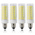 ZSSXOLED E11 LED Bulb Dimmable 75W Equivalent Halogen Replacement Lights LED E11 Mini Candelabra Base 360 Degree Beam Angle LED Bulb E11 7W 730 Lumens, Replaces T3/T4 JD E11, White 6000K 4Pack