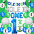 Golf 1st Birthday Decorations - Hole In One Banner and Cake Topper, Number 1 Balloon, Golf Ball Foil Balloons, Tinsel Curtain for Golf Theme Baby First Birthday Outdoor Sports Birthday Party Supplies