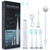 GSJING Electric Toothbrush for Adults - Ultrasonic Electric Toothbrushes with 8 Brush Heads, ADA Accepted Power Rechargeable Sonic Toothbrush with 5 Modes, Smart Timer