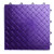 RaceDeck Diamond Plate Design, Durable Interlocking Modular Garage Flooring Tile (12 Pack), Purple