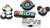 Crocs Jibbitz 5-Pack Disney Shoe Charms | Jibbitz for Crocs, Rainbow Celebration, Small