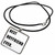 3dRose Xander inspirational quotes - Best Boyfriend Ever, Black Letters On A White Background - Necklace With Rectangle Pendant (ncl_213388_1)