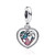 MITSOKU 925 Sterling Silver Charms for Bracelets Necklaces Coloured Hearts Dangle Pendants Beads, Charms Jewelry Gift for Women Girls