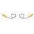 925 Sterling Silver Earrings for Women Heart-Shaped Airplane Small Earrings Stud Trendy Unique Aesthetic Dainty Minimalist Hippie Kpop Earrings Bulk