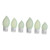 FRCOLOR 6 pcs droplet bottling travel size shampoo mini travel bottles silicone squeeze bottle Travel Empty Bottle travel shampoo Lotion Bottles Shampoo Storage Containers Empty Bottles