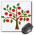 3dRose LLC 8 x 8 x 0.25 Inches Apple Tree Mouse Pad (mp_151863_1)