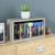 Way Basics Media Storage Rack Shelf Organizer - Holds 30 PS5 Games DVDs Blu-Rays, Aspen Grey