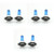 ERINGOGO 6 Pcs Auto Halogen Headlight Car Headlight Car Halogen Headlight Light Bulb H7