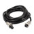 Elecbee Double Female Cable Connector GX12-4 pin Circular Aviation with 1M Plug Cables