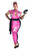 Starline Size Women's Plus Killer Ninja Costume, Pink/Black, 1X