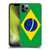 Head Case Designs Brazil Brazilian Brasil Flag Country Flags 1 Hard Back Case Compatible with Apple iPhone 11 Pro Max