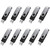 10 Pack 2GB Flash Drives Pack 2GB USB Stick Bulk 2GB USB Thumb Drive USB 2.0 (2GB, Black)