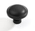 khtumeware 6 Pack Drawer Pulls 1-1/4 Inch Matte Black Cabinet Knobs Solid Round Dresser Drawer Knobs Black Kitchen Dresser Knobs Drawer Knobs Simple Cabinet Hardware for Cupboard Drawer Pulls