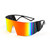 FEISEDY Oversized Flat Top Futuristic Wrap Sunglasses One Piece Goggles for Women Men Fashion Shades B4054