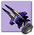 3dRose LLC 8 x 8 x 0.25 Inches Mouse Pad, Blue Angels Featuring (mp_551_1)