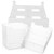 Cabilock 2 Pcs Storage Rack Fridge Organizer Box Refrigerator Organizer bin Tidy Refrigerator Plastic containers Fridge Door Organizer Bins Refrigerator Door Organizer Condiment Organizer