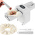 2023 New Electric Dumpling Maker, Automatic Dumpling Maker Machine, Double Head Dumpling Maker Press with Spoon Brush Rechargeable Dumpling Maker Mold with 2 Modes Household Press for Kitchen(Grey)