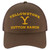 Yellowstone Adjustable Snapback Mesh Snapback Trucker Hat with Curved Brim, Brown, One Size