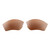 Walleva Replacement Lenses for Smith Optics Approach Max Sunglasses - Multiple Options Available (Brown - Polarized)