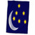 3D Rose Moon n Stars On Dark Blue TWL_44860_1 Towel, 15" x 22"