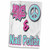 3dRose Love Peace And Nail Polish Pastel Blue and Purple - Towels (twl-122428-1)