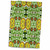 3dRose Florene Abstract Patterns - Yellow n Green Repeat - Towels (twl-27084-1)