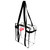 Littlearth Unisex-Adult NHL Detroit Red Wings Clear Tote-Along Bag, Clear, One Size