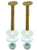 EZ-Flo 40019 Closet Bolt Set, 0.1 x 5.3 x 4.9", Brass