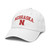 Elite Authentics Nebraska Cornhuskers Arch Over Officially Licensed Adjustable Baseball Hat, White, One Size