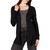 Amazon Essentials Women's Lightweight Open-Front Cardigan Sweater (Available in Plus Size), Black, 1X