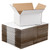 SUNLPH White Shipping Boxes 8x6x4 Inches Small Corrugated Cardboard Boxes, 25 Pack