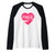 Coca-Cola - Valentines Polar Classic Heart Raglan Baseball Tee