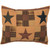 VHC Brands Primitive Bedding Patriotic Ninepatch Sham, Standard, Golden Tan