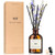 Flower Reed Diffuser Set for Bathroom Air Fresheners, Oil Diffuser Sticks | Hotel White Tea Scent 4.0 fl oz Home Fragrance with Sticks Defusers | House Bedroom Office Shelf Decor