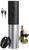 Electric Wine Opener, Automatic Electric Wine Bottle Corkscrew Opener with Foil Cutter, Rechargeable (Stainless Steel)