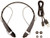 LG Electronics Tone Pro HBS-760 Bluetooth Wireless Stereo Headset - Retail Packaging - Black