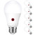 Emotionlite Dusk to Dawn Sensor Light Bulbs Outdoor, Neutral White LED Bulbs, 60 Watt Equivalent, Automatic On/Off, Porch, Patio, Garage, Hallway, Basement, A19 Size, 9W, E26 Medium Base (6 Pack)