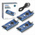 OSOYOO 3pcs Nano Atmega328P Module CH340 5V/16M USB-C Micro-Controller Board for Arduino Nano V3.0