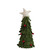 Creative Co-Op 3" Round x 11" H Handmade Wool Felt Tree w/Star & Pom Poms, Multi Color