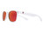 NCAA Texas Tech Red Raiders TEXTECH-5 White Frame, Red Lenses Sunglasses, One Size, White