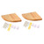 Zerodeko 2 Sets Corner Shelf Wall Mounted Shelves Corner Shelves Wall Mounted Glass Shelves Photo Frame Shelf Wall Floating Shelf Floating Wall Shelf Wall Mounted Storage Shelf Corner Shelf