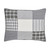 VHC Brands, Sawyer Mill Patchwork Standard Sham, Black, 21x27