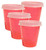Tupperware Minis Midgets Storage Containers Set of 4 in Red