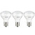 Sunlite R14/LED/N/E17/4W/D/27K/3PK 2700K Reflector Floodlight 4 Watt, 25W Equivalent Light Bulbs with Intermediate E17 Base (3 Pack), Warm White
