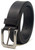 Ashford Ridge Made in England 34mm (1.25") Full Hide Leather Belt - Black Large