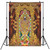 Smiler Lord Venkateswara Backdrop 5x7 Vinyl Indian God Tirupati Balaji Photo Background Poster Lord Balaji Wall Decor