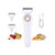 Potato Peelers Electric Potato Peeler for kitchen 3 blades vegetable peeler for Carrot Cucumber cactus USB rechargeable fruit peeler for Apple orange citrus mango lemon kiwi citrus safe white