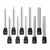 Extra Long Allen Wrench Hex Bit Socket Set (10 Pack) - Long 6" Hex Bit in 3/8" Metric Drive Sizes: 3mm, 4mm, 4.5mm, 5mm, 5.5mm, 6mm, 7mm, 8mm, 9mm, and 10mm