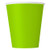 9oz Neon Green Paper Cups, 8ct
